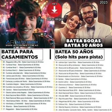 Dj Skudero - Batea Casamientos & 50 Años - Descargar Gratis