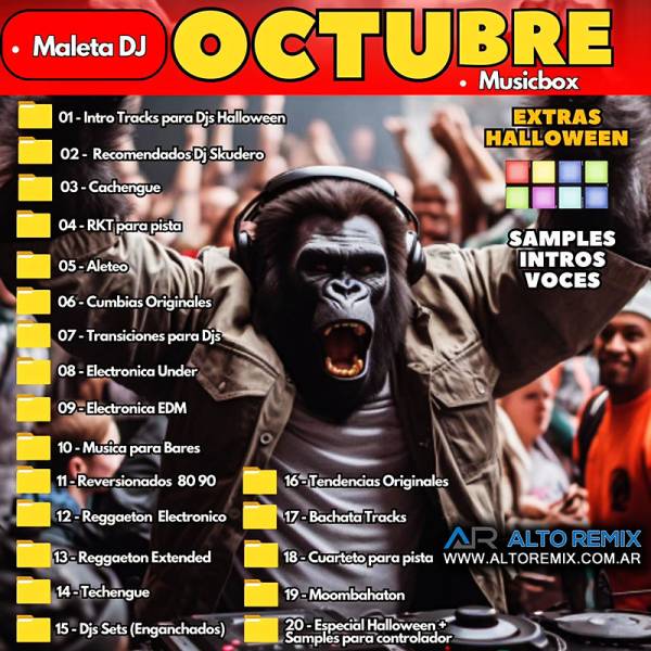 MusicBox - Octubre Halloween (2023) - Cibermusika - Descarga Directa