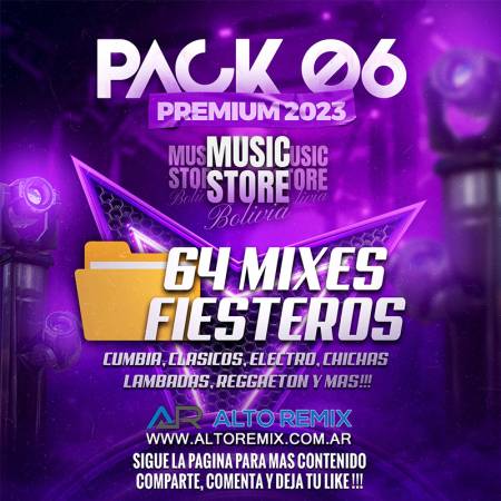 Music Store Bolivia - Pack 6 - Megamixes - Descarga Directa