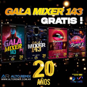 Gala Mixer Vol. 143 - Completo - Descargar Gratis