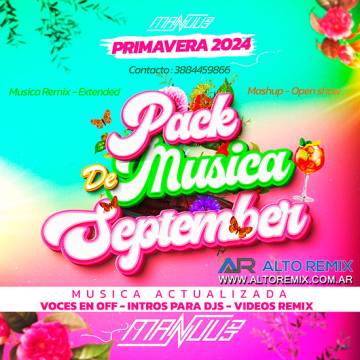 Mannuu Dj - Pack Septiembre (2024) - Descargar Gratis