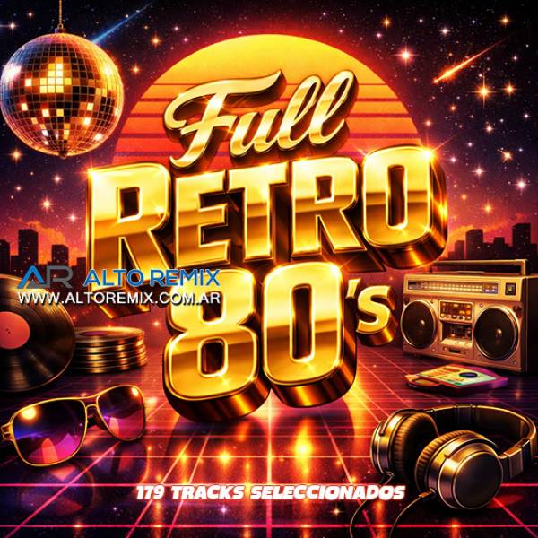Full Retro 80s - 176 Tracks (2026) - Descargar Gratis