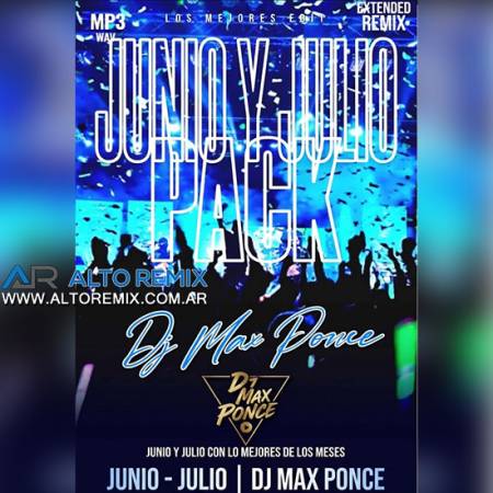 Dj Max Ponce - Pack Vip Junio & Julio (2026) - Descargar Gratis