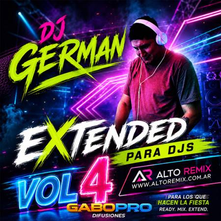 Dj German - Extended para Djs Vol. 4 (2026) - Descargar Gratis