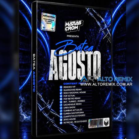 MATIAS CROW - BATEA AGOSTO (2026) - Pack en Venta
