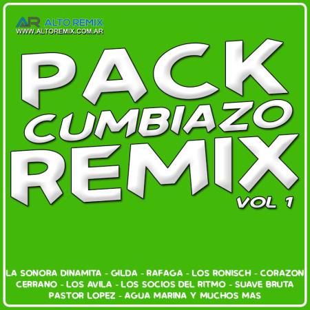 Pack Cumbiazo Remix Vol. 1 - Descarga Directa