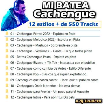 Dj Skudero - Batea Cachengue - Pack para Djs - Descarga Directa