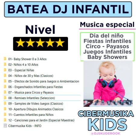 Cibermusika Kids - Batea Dj Infantil - Descarga Directa